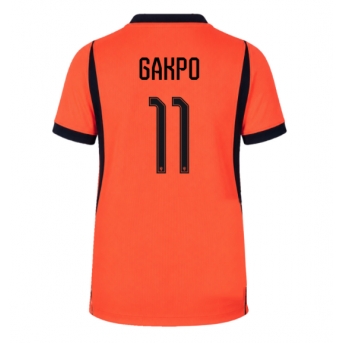 Billige Fotballdrakt Nederland Cody Gakpo #11 Replika Hjemmedrakt VM 2026 Kortermet